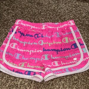 Gymboree Pink and White Athletic Shorts